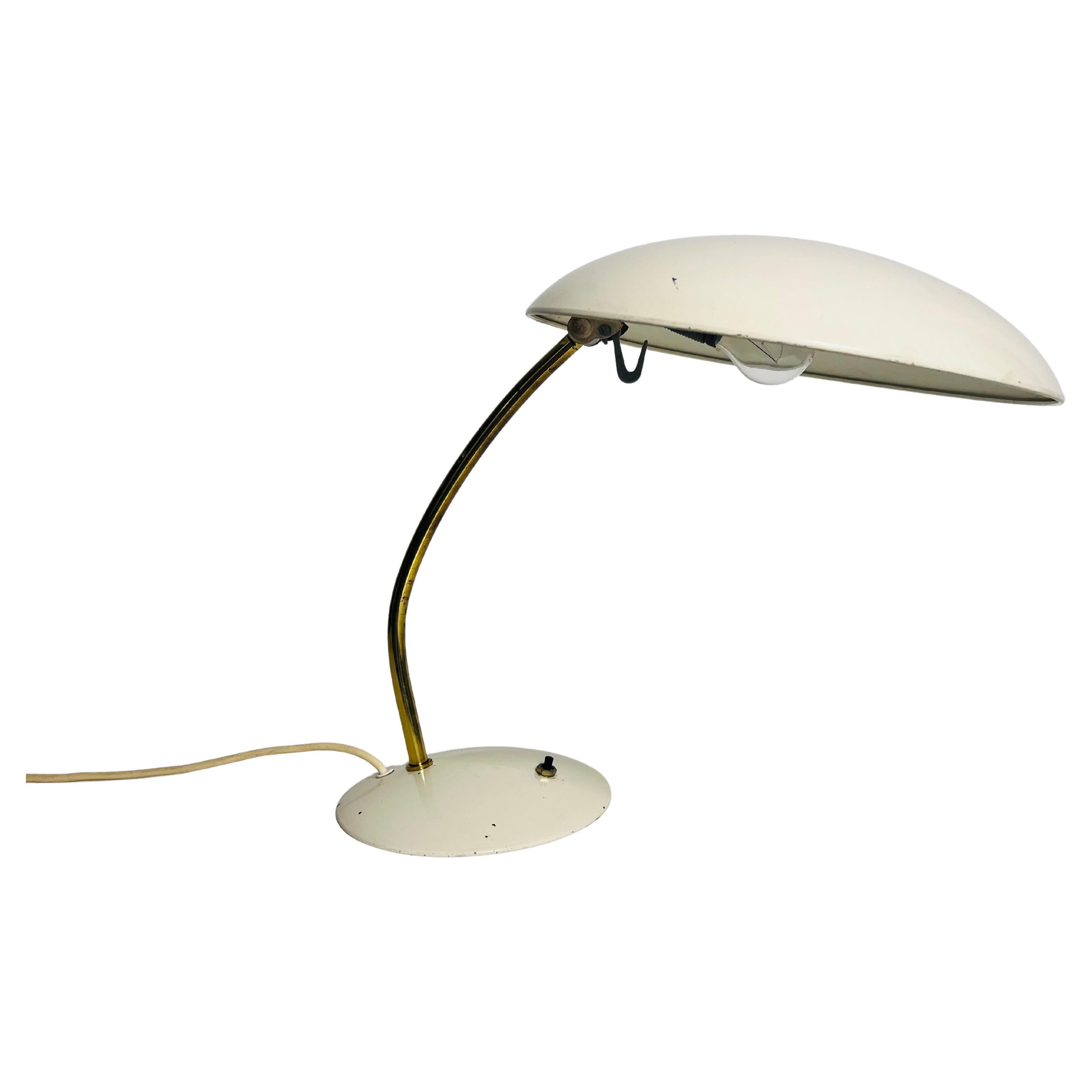 German Metal Table Lamp , 1960s