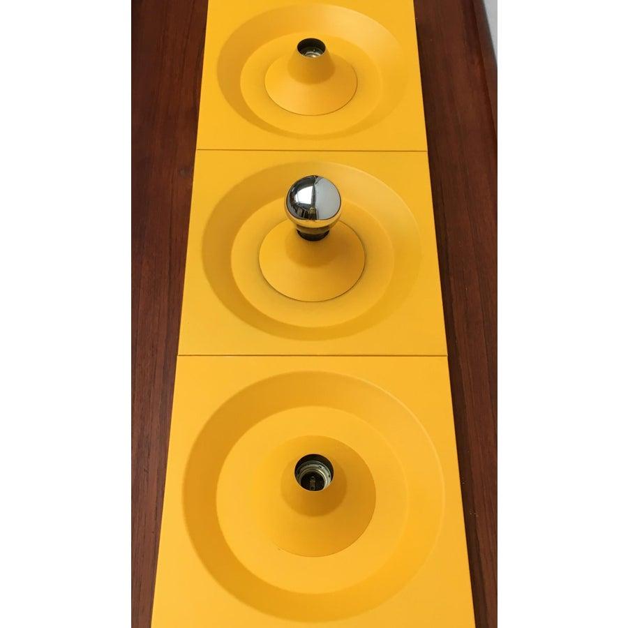 Deutsche Metall-Wand- oder Deckenleuchte von Klaus Hempel für Kaiser Leuchten, 1970er Jahre im Angebot 7