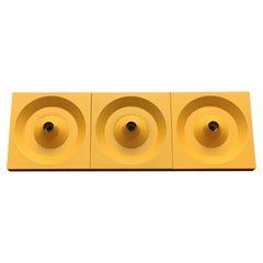 German Metal Wall or Ceiling Lamp by Klaus Hempel for Kaiser Leuchten, 1970s