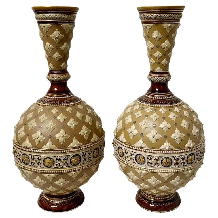 German Mettlach Vases For Sale