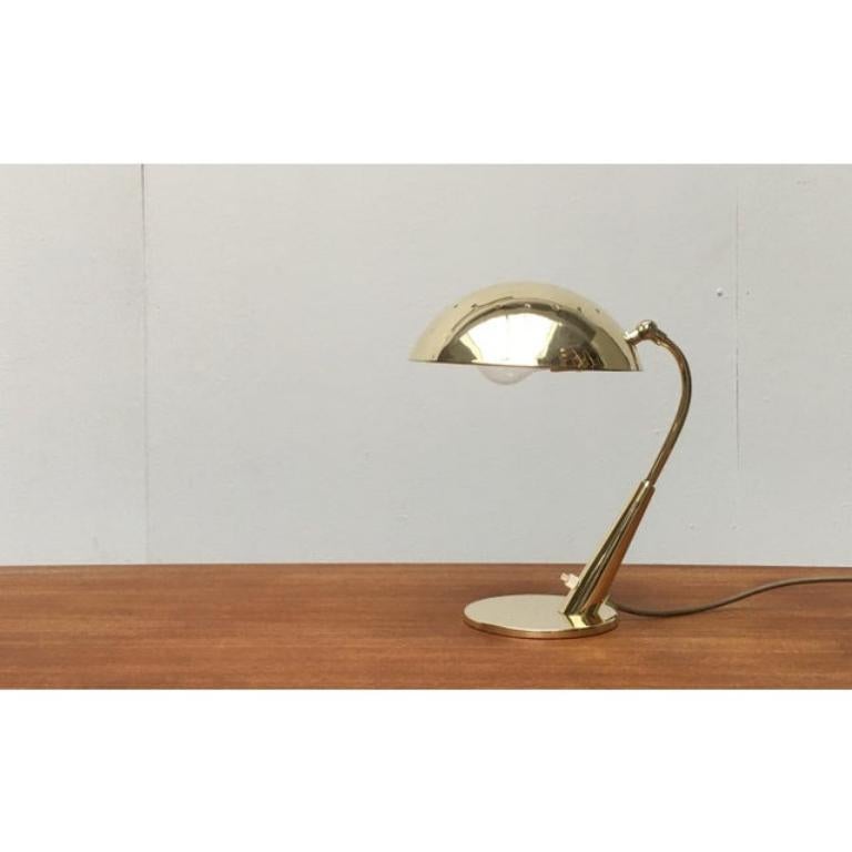 Lampe de table allemande en laiton du milieu du siècle, Cosack en vente 4