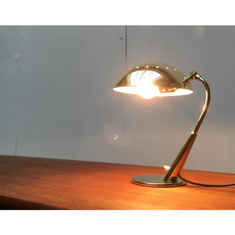 Lampe de table allemande en laiton du milieu du siècle, Cosack Excellent état - En vente à Hamburg, DE