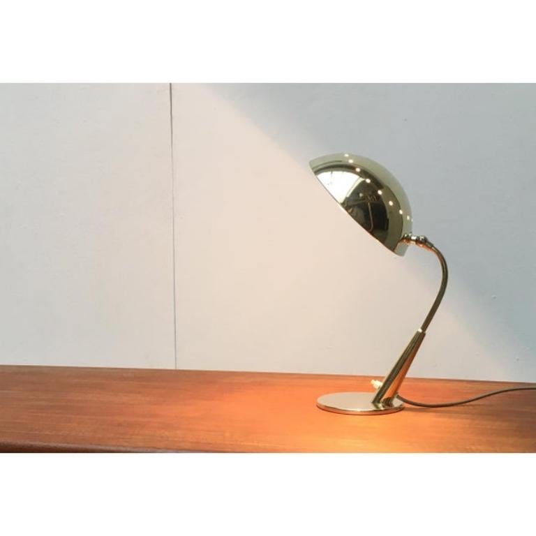 Lampe de table allemande en laiton du milieu du siècle, Cosack en vente 2