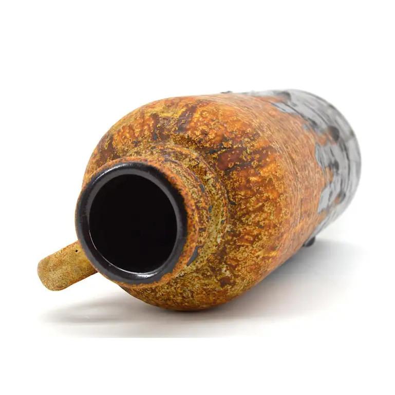 German Mid-Century Ceramic Vase, 1970 In Excellent Condition For Sale In Saint-Amans-des-Cots, FR
