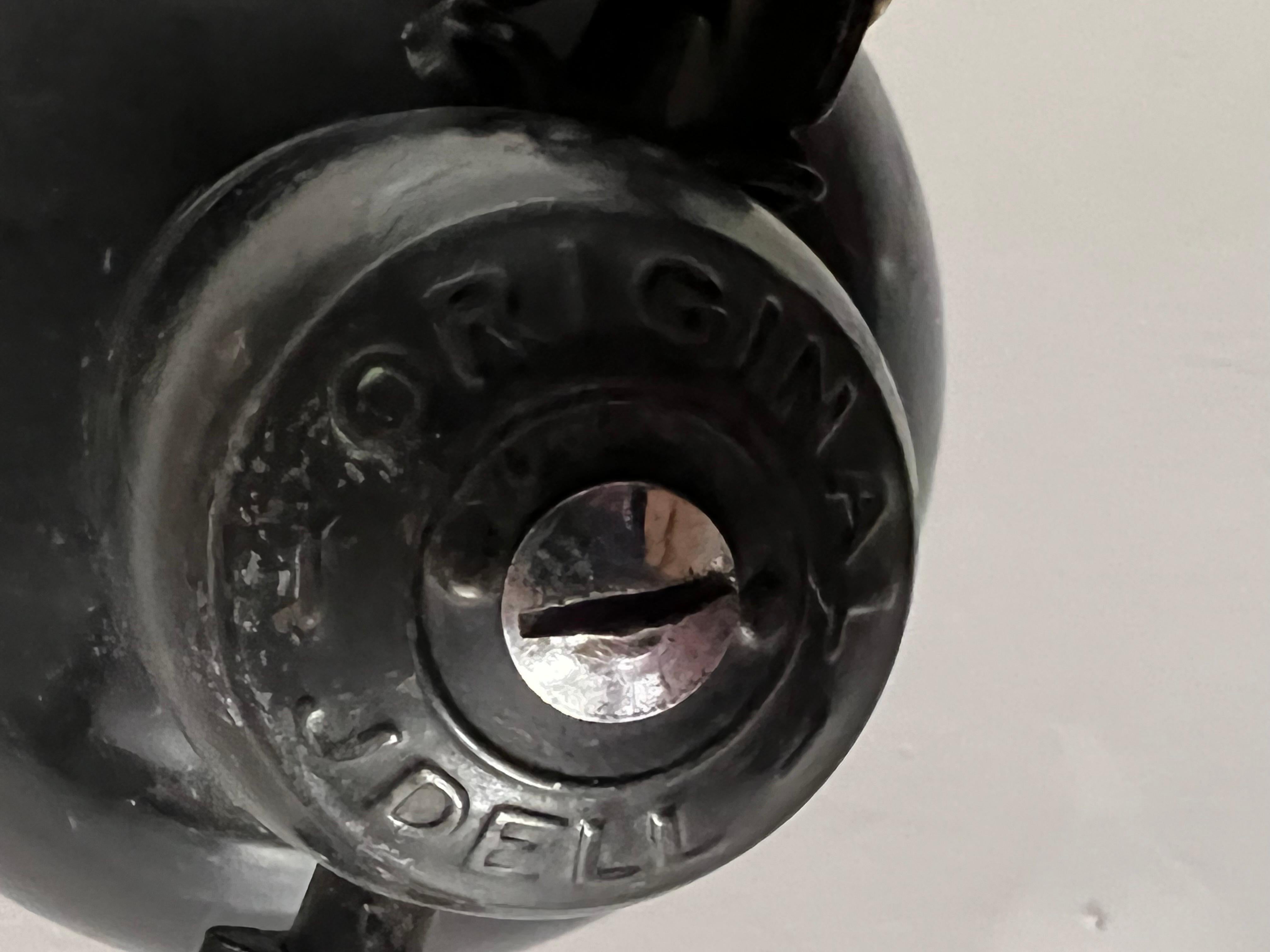 German Mid-Century Christian Dell Bauhaus Clamp Lamp #6470 circa 1930 For Sale 11