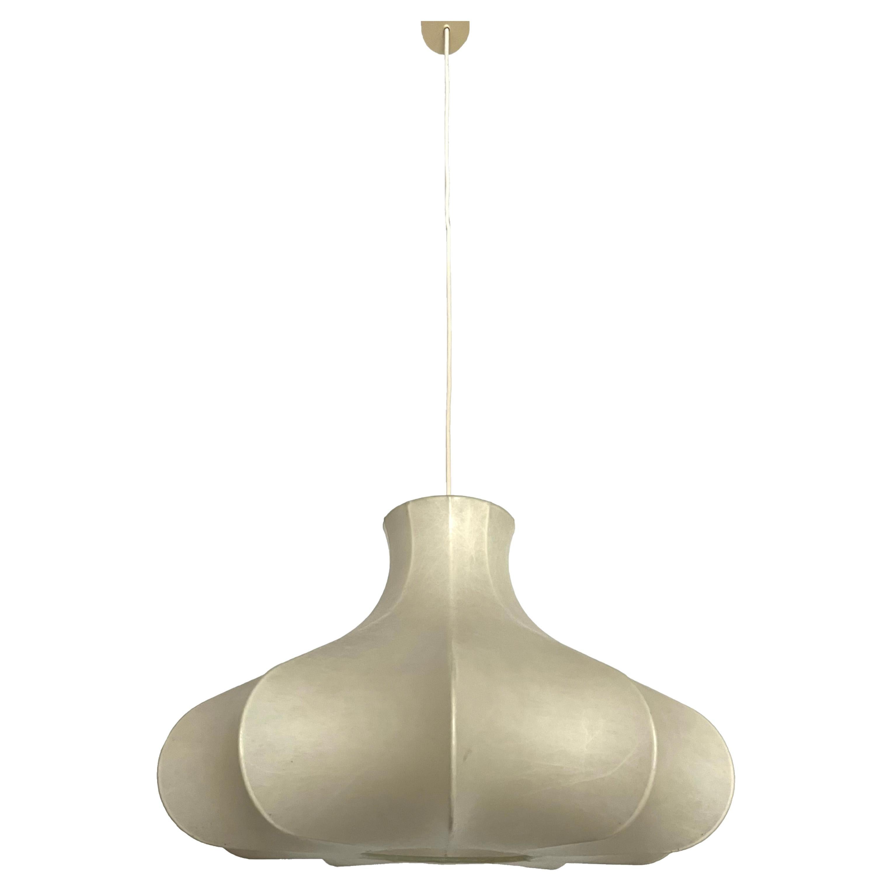 German Mid-Century "Cocoon" Flower Chandelier by Goldkant Leuchten, 1960s