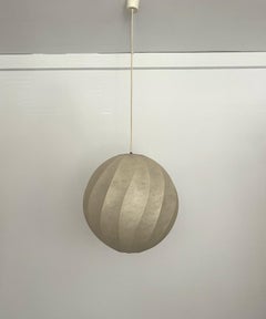 German Mid-Century "Cocoon" Wave Chandelier by Friedel Wauer for Goldkant, 1970s