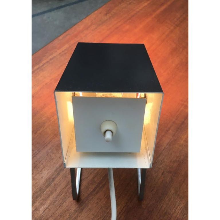 German Mid-Century Cube Table Lamp from Kaiser Idell Leuchten, 1960s For Sale 6