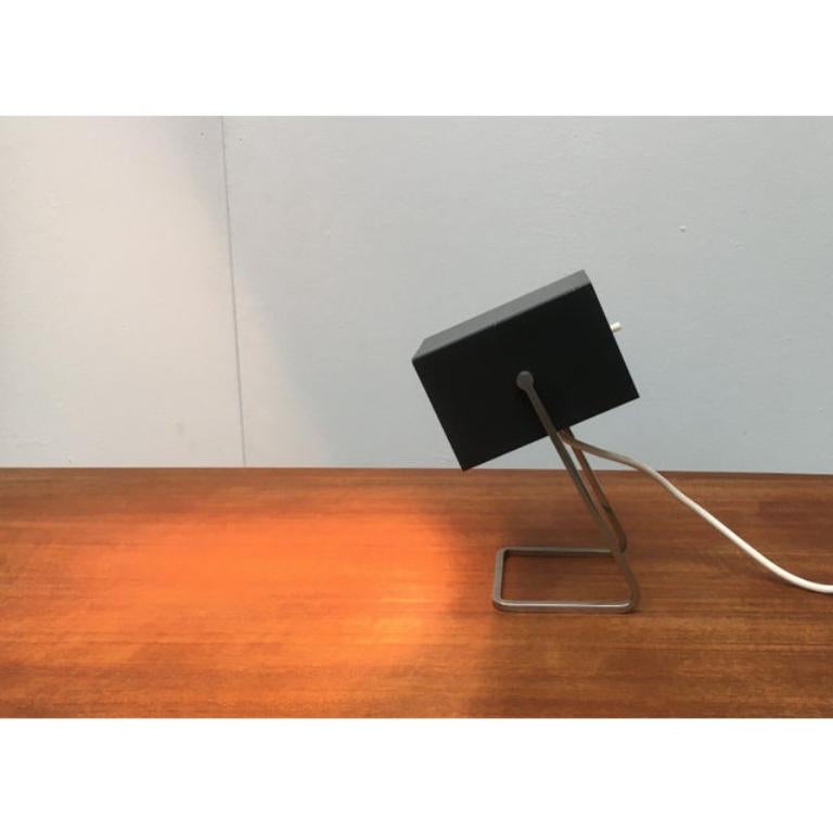 German Mid-Century Cube Table Lamp from Kaiser Idell Leuchten, 1960s For Sale 3