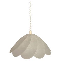 German Mid-Century Flower "Cocoon" Chandelier by Linus Boop, 1970s