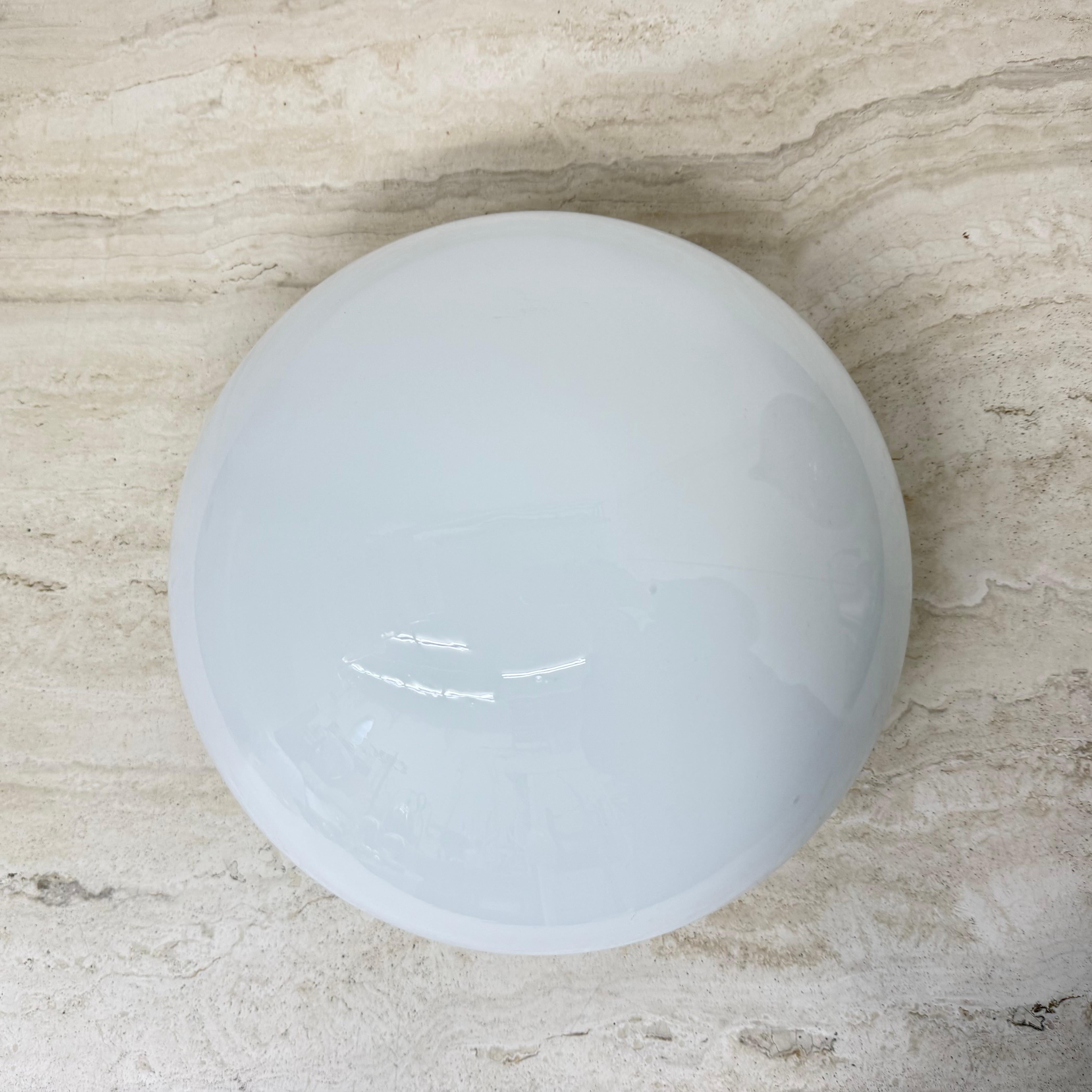 Lampada da soffitto 961 di Wilhelm Wagenfeld per Lindner, in vetro, della metà del secolo scorso. in vendita 5