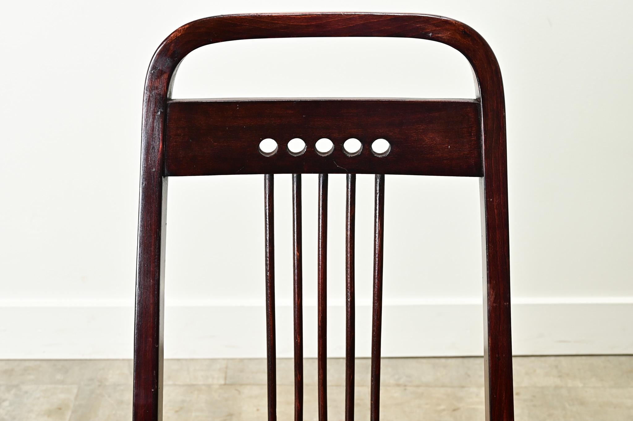 Sessel im Stil von Josef Hoffmann aus der Wiener Secession im Angebot 2