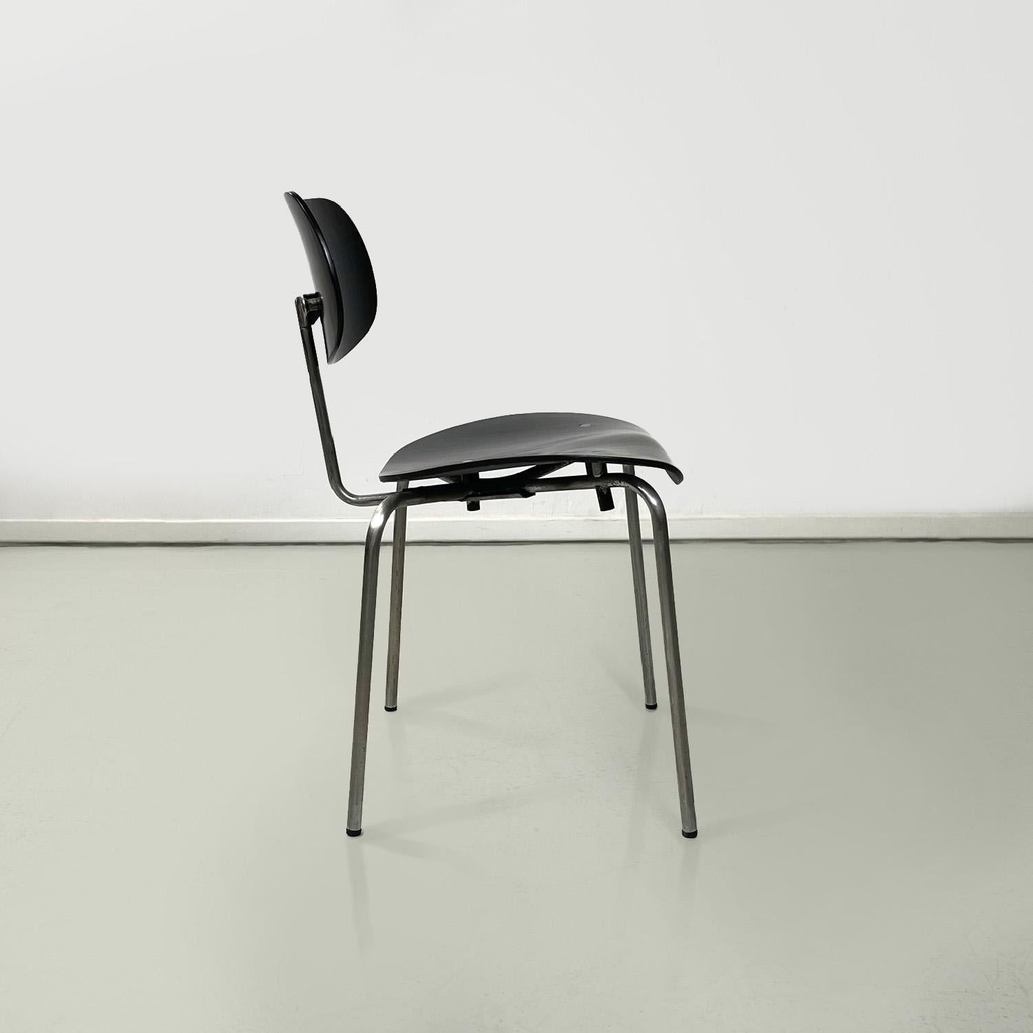 Mid-Century Modern German mid-century modern chair SE 68 by Egon Eiermann for Wilde + Spieth, 1950s