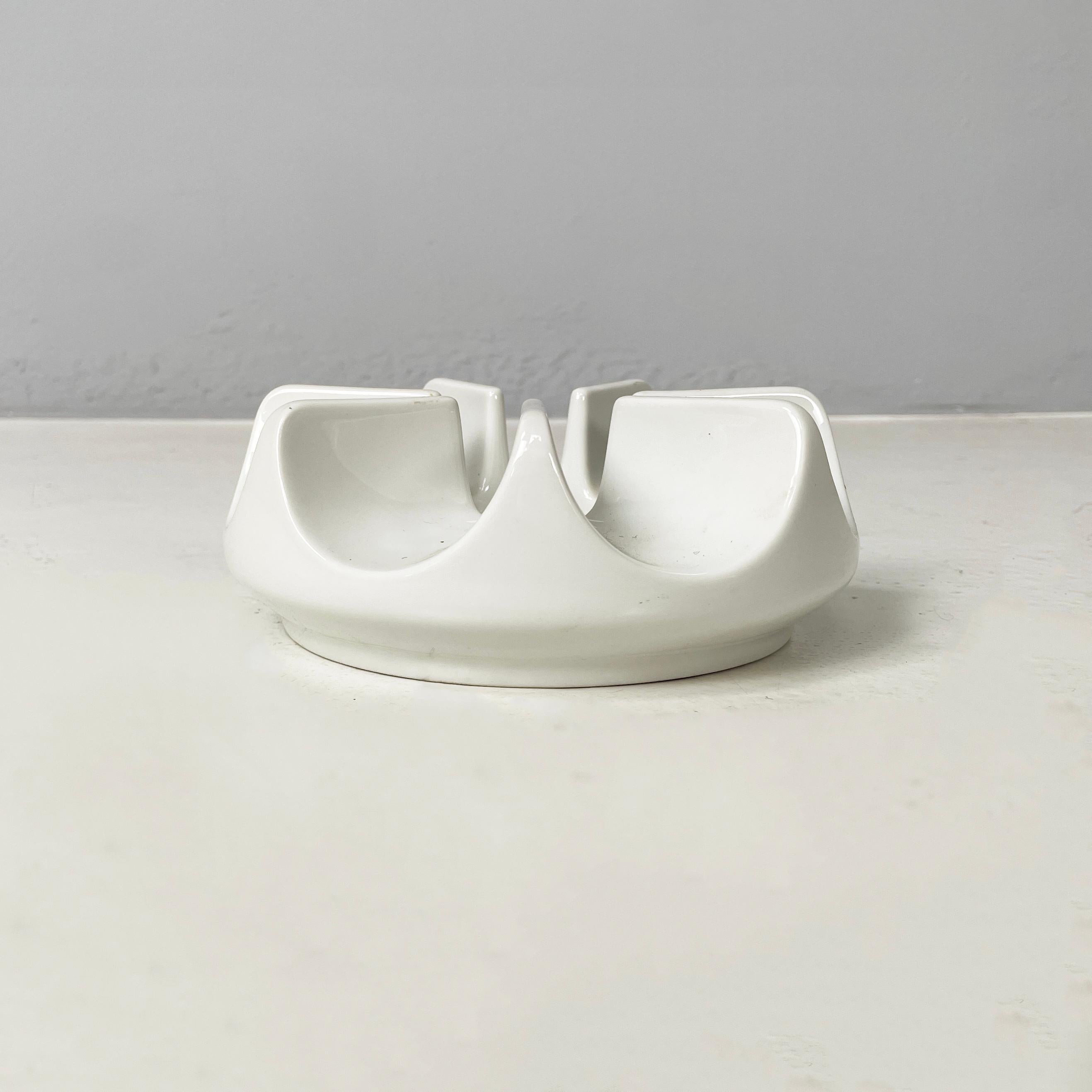 Chauffe-théière rond en céramique allemand du milieu du siècle dernier par Arzberg, 1960s Bon état - En vente à MIlano, IT