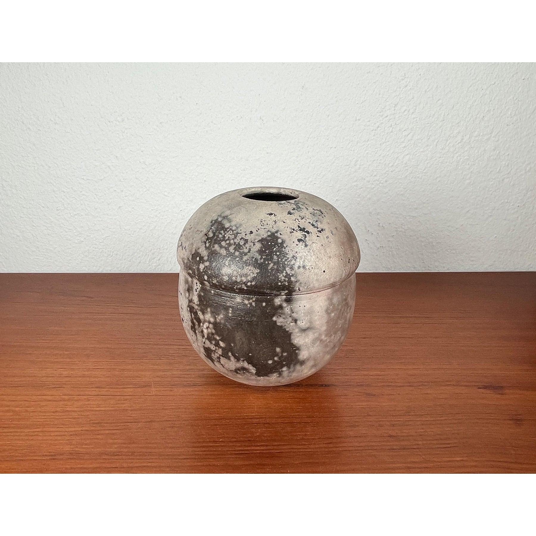 Jarrón alemán de cerámica Studio Pottery de mediados de siglo de Wolf Dieter Pölloth, años 60 en venta 5