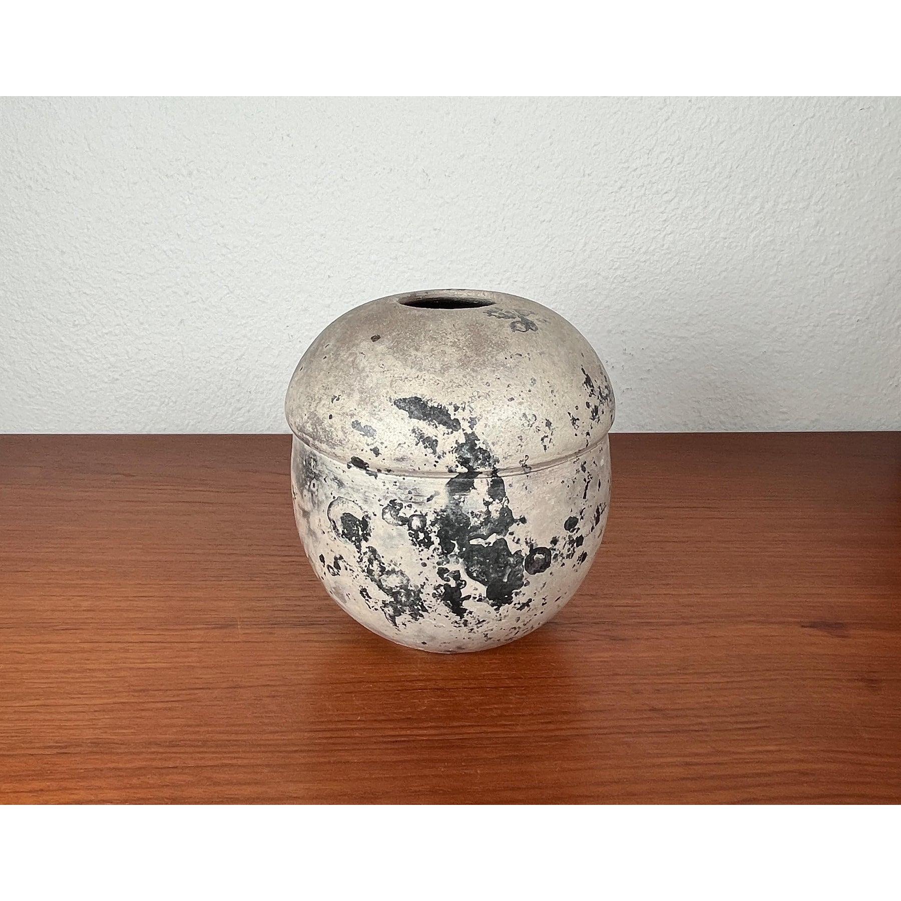 Jarrón alemán de cerámica Studio Pottery de mediados de siglo de Wolf Dieter Pölloth, años 60 en venta 7
