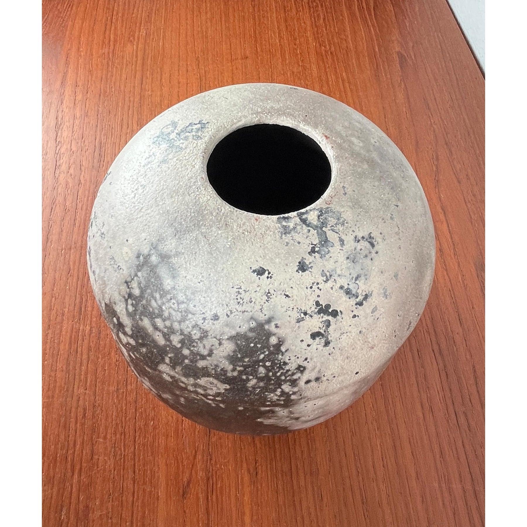Jarrón alemán de cerámica Studio Pottery de mediados de siglo de Wolf Dieter Pölloth, años 60 en venta 10