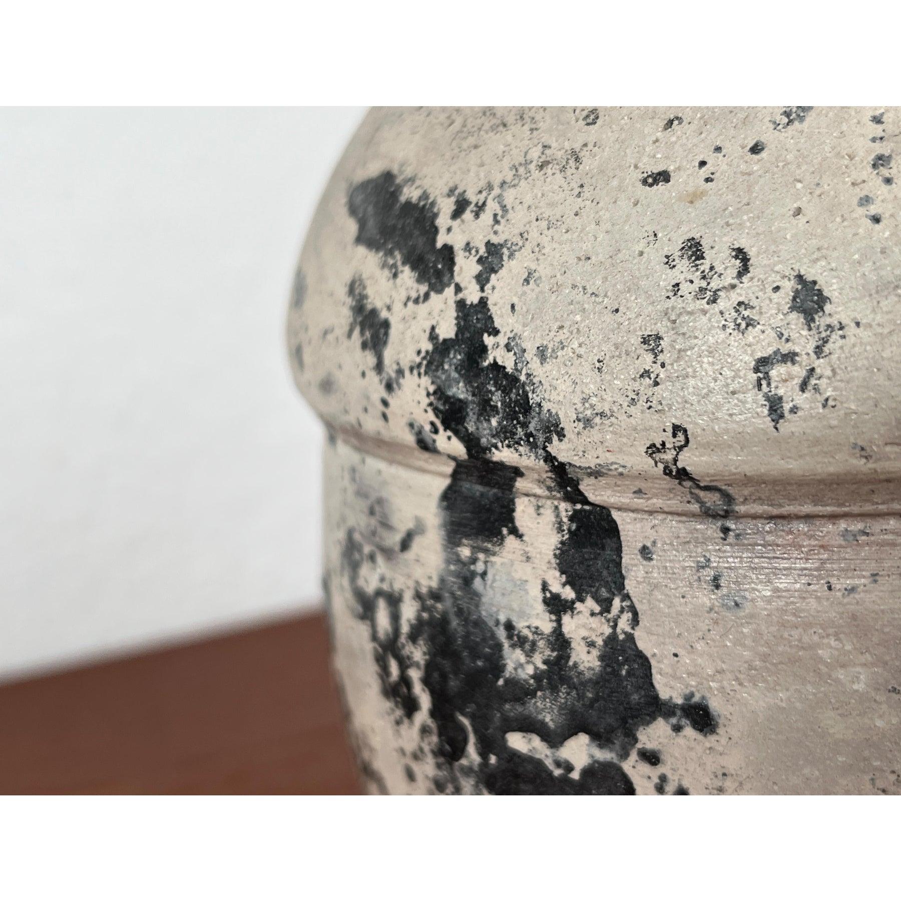 Jarrón alemán de cerámica Studio Pottery de mediados de siglo de Wolf Dieter Pölloth, años 60 en venta 1