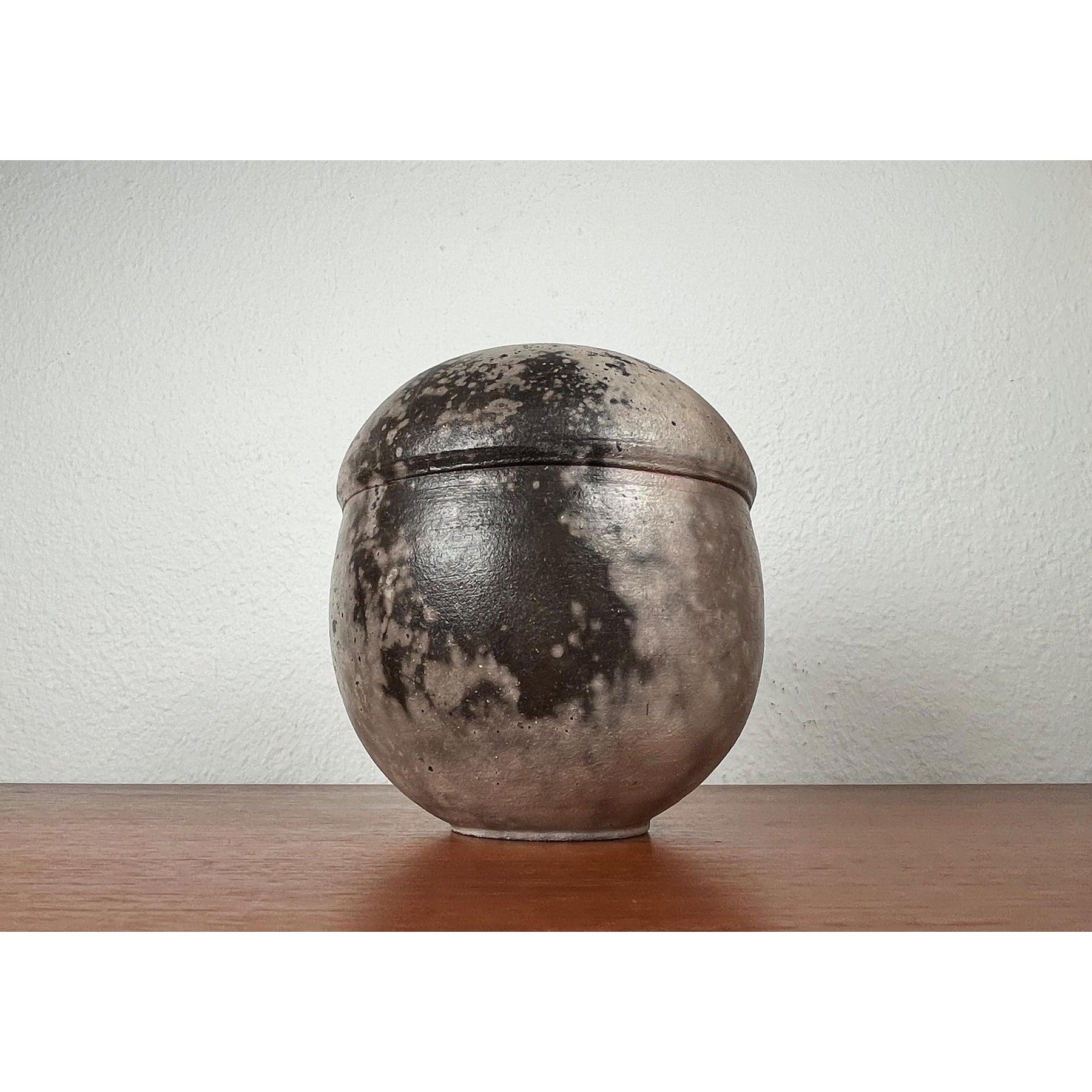 Jarrón alemán de cerámica Studio Pottery de mediados de siglo de Wolf Dieter Pölloth, años 60 en venta 2