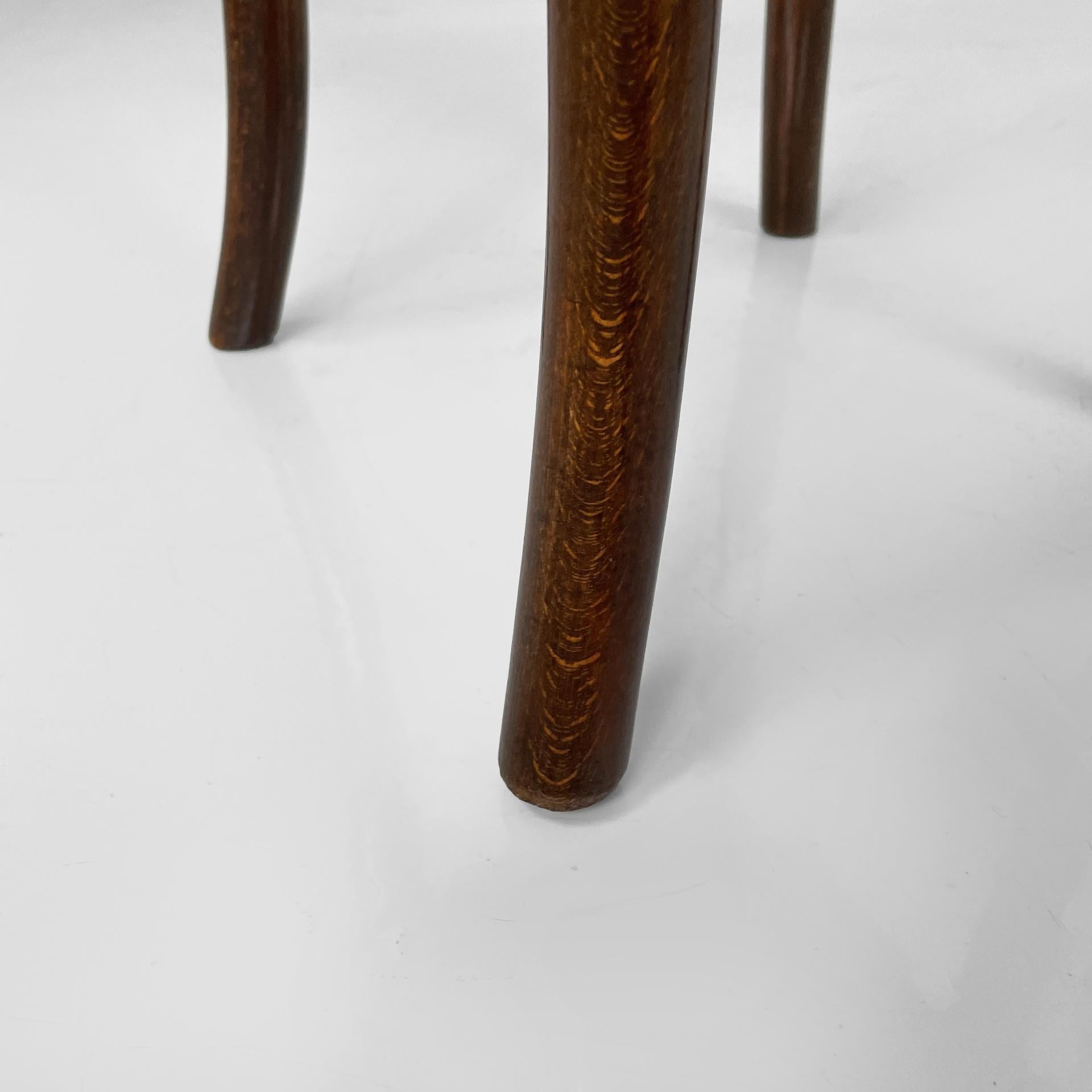 Taburete de mesa moderno alemán de mediados de siglo en madera de Thonet, años 40 en venta 4