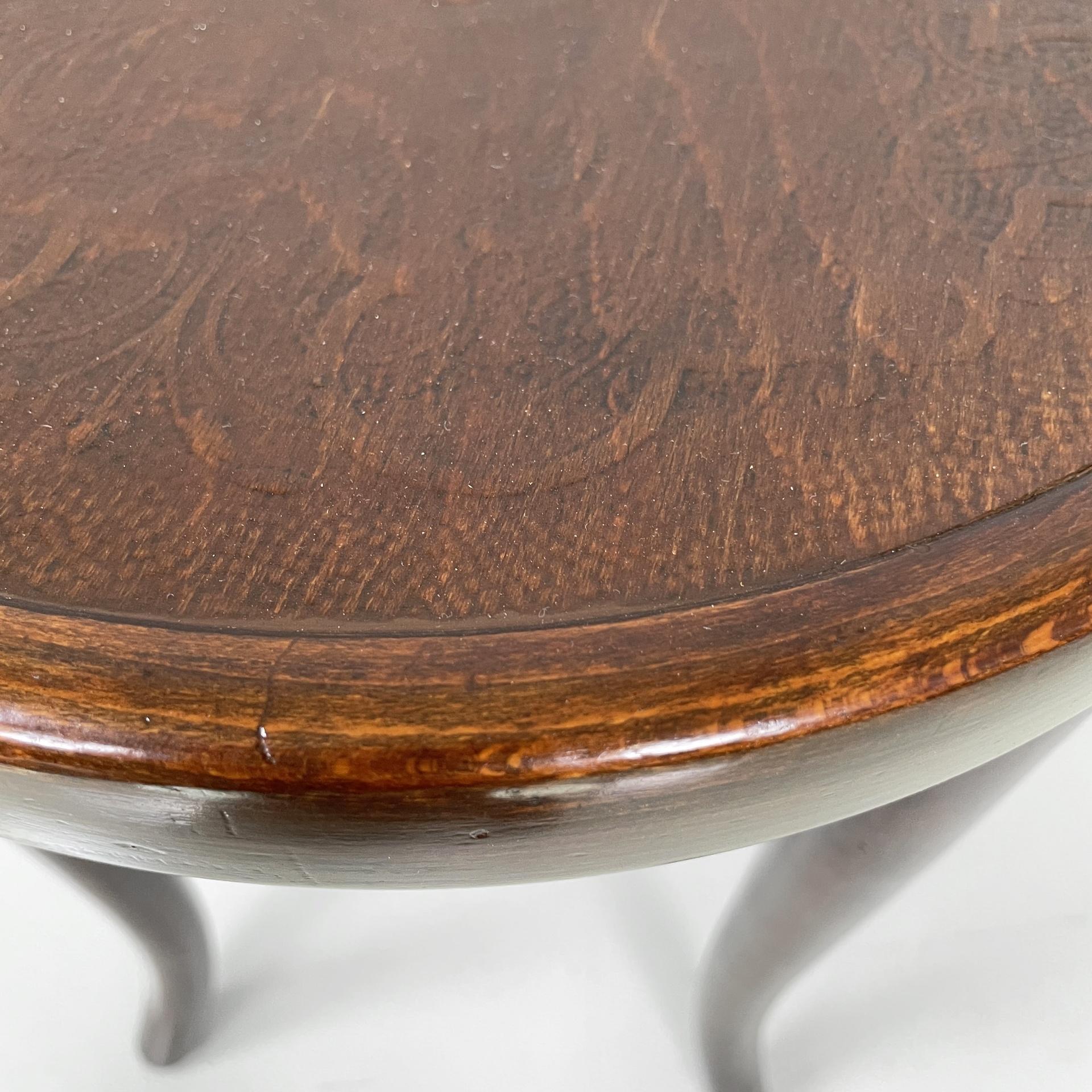 Taburete de mesa moderno alemán de mediados de siglo en madera de Thonet, años 40 en Bueno estado para la venta en MIlano, IT