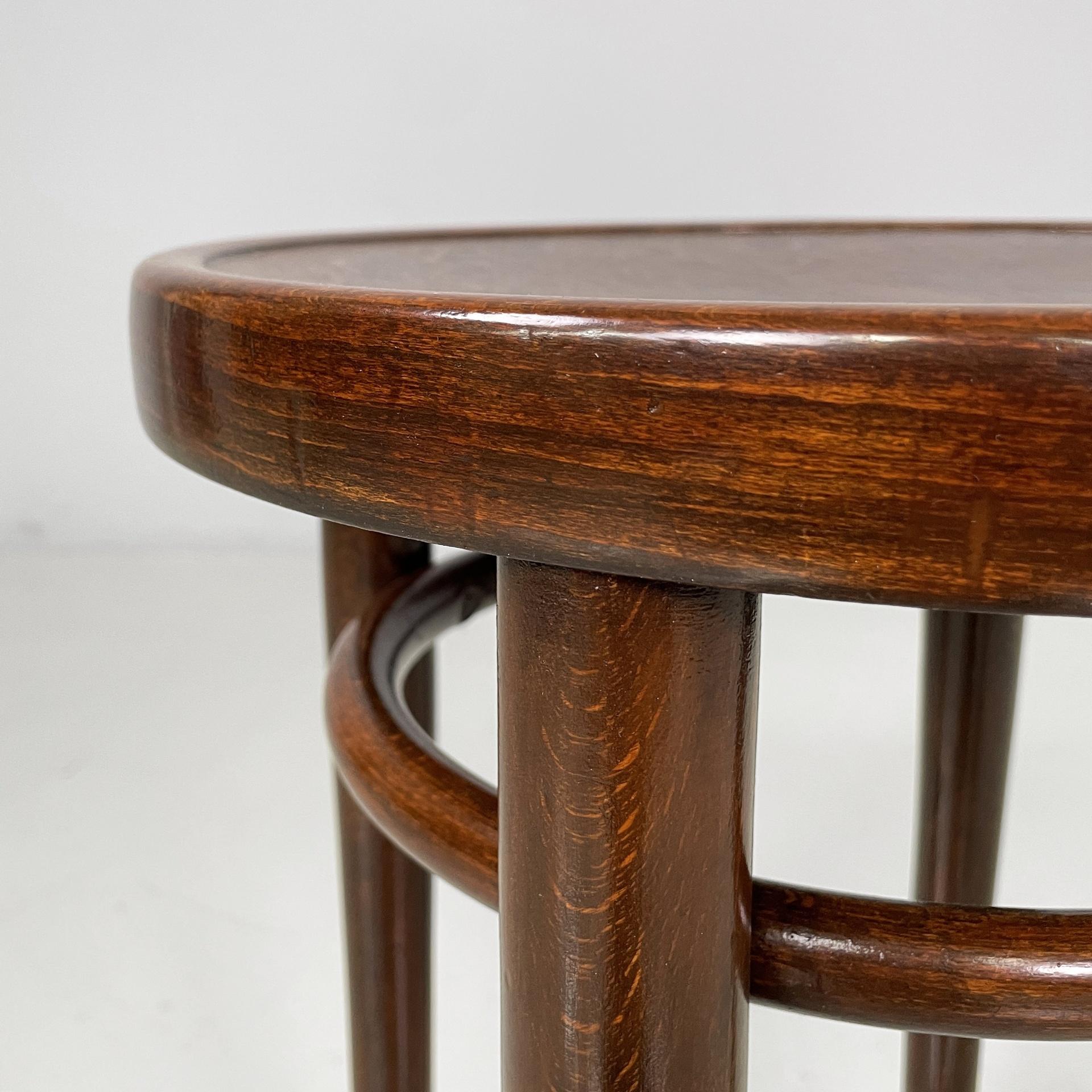 Taburete de mesa moderno alemán de mediados de siglo en madera de Thonet, años 40 mediados del siglo XX en venta