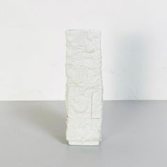 German Mid-Century Modern White Porcelain Vase by West German Kaiser, 1960s