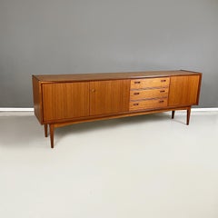 German mid-century modern Wooden sideboard by Bartels, 1960s