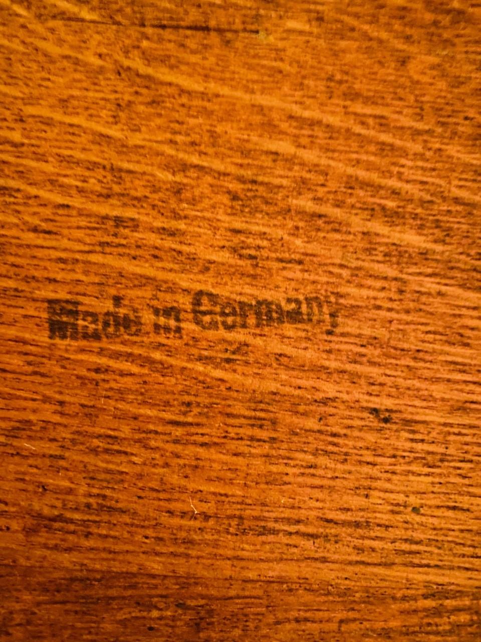 German Mid Century Modernist Walnut Desk 4