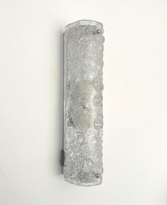 Deutsche Mitte des Jahrhunderts Ein Paar Wandleuchten aus Murano von Hillebrand, 1970er Jahre
