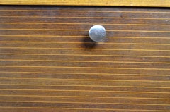 German Mid-Century Sideboard, Cherry and Walnut, Splayed Legs, 1950s
