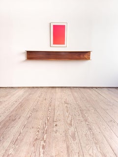 Meuble mural allemand du milieu du siècle par Walter Wirz pour Wilhelm Renz en noyer, 1960