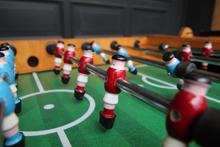 German Midcentury Foosball Table For Sale at 1stDibs german foosball