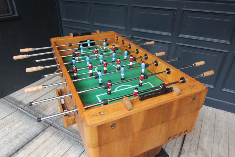 German Midcentury Foosball Table For Sale at 1stDibs german foosball