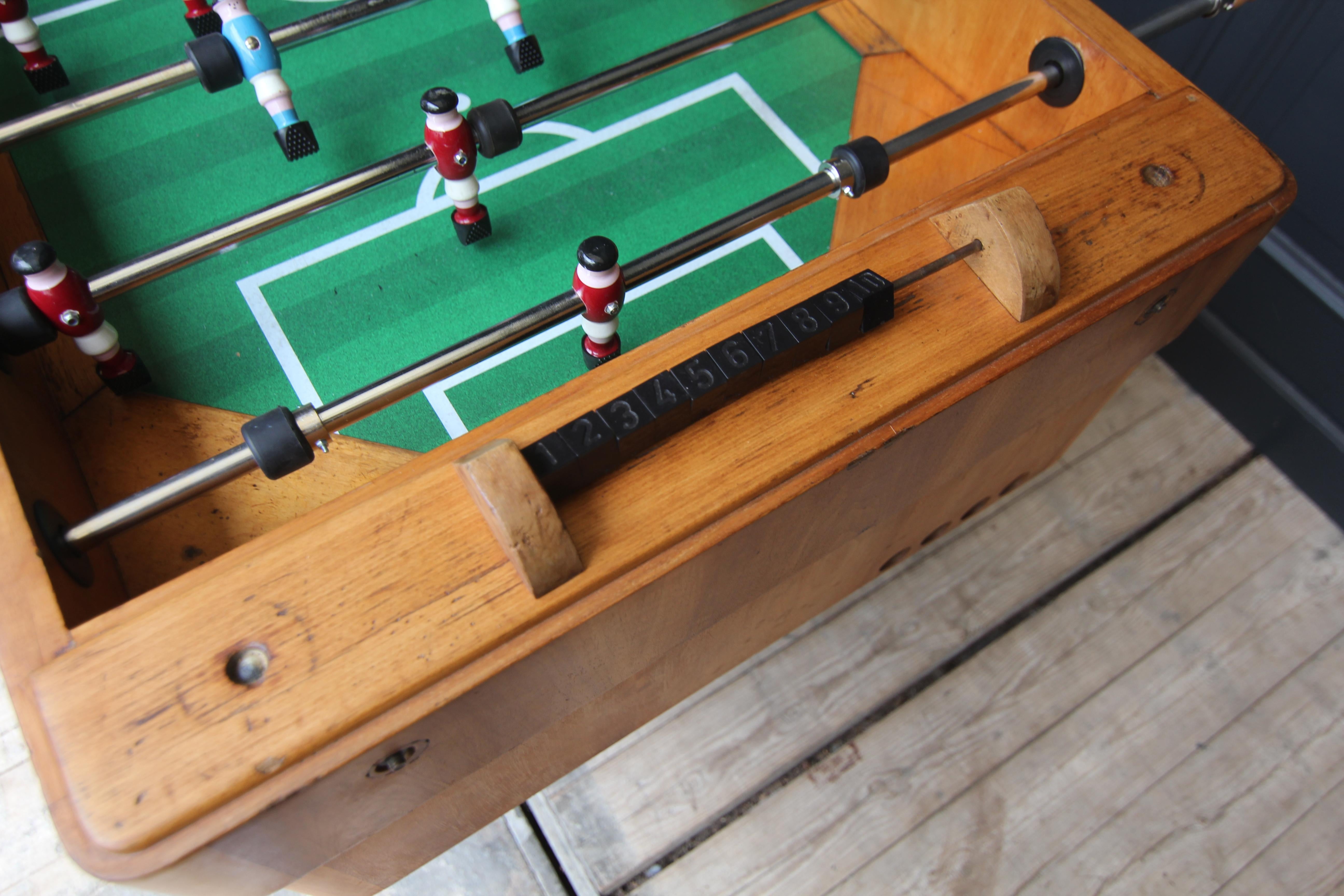 20th Century German Midcentury Foosball Table For Sale