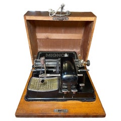 Vintage German Mignon Portable Typewriter 