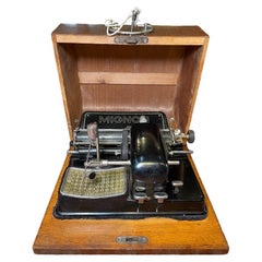 German Mignon Portable Typewriter