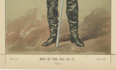 German Military Portrait – Vanity Fair Men of the Day No. 11, 1870