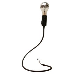 German Minimalist Lightworm Table Lamp by Walter Schnepel for Tecnolumen