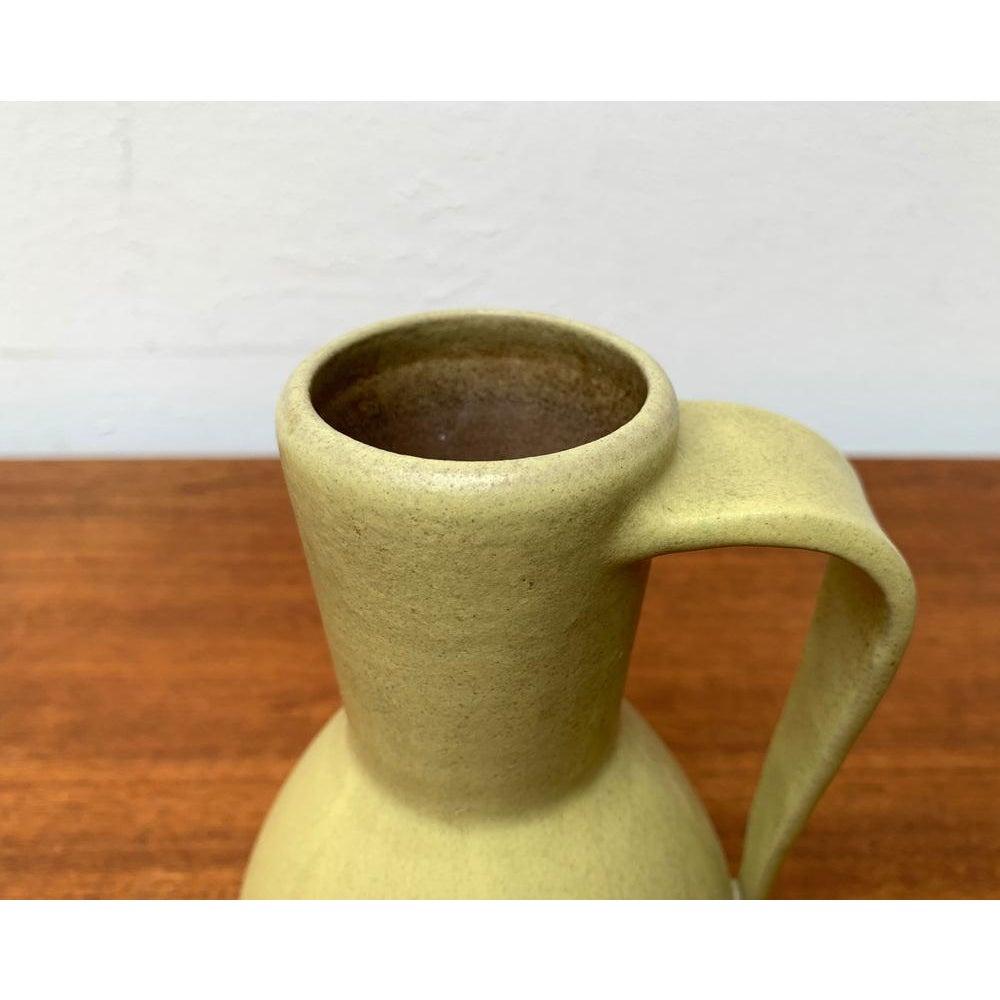 Mid-Century Modern German Minimalist Vase by Hildegard and Peter Delius for Hamelner Töpferei 1960s For Sale