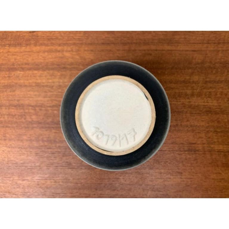 German Minimalist Vase from Überlacker Keramik, 1960s For Sale 2