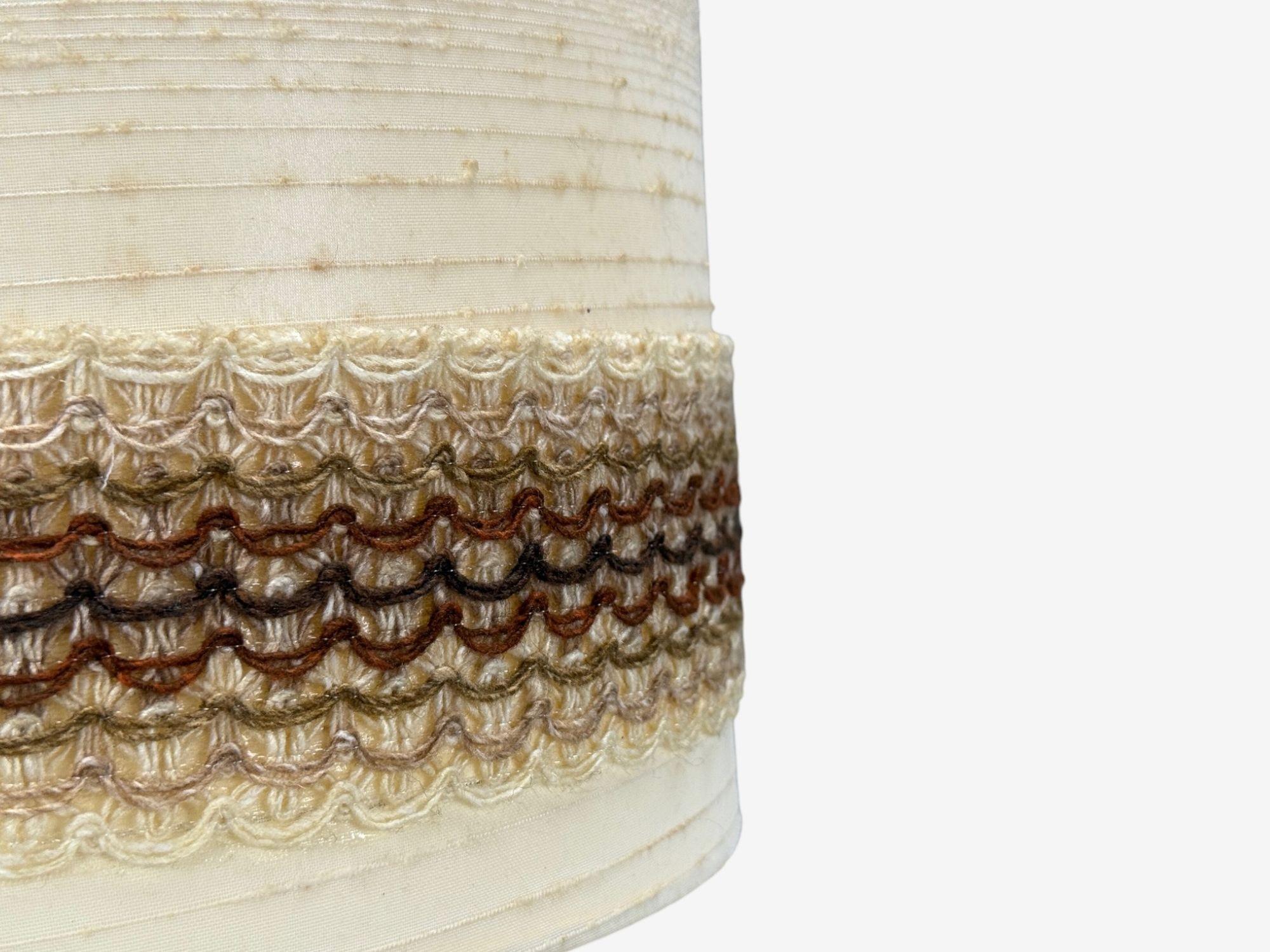 Lampe de table moderne allemande en céramique brune, Allemagne, années 1970 en vente 1