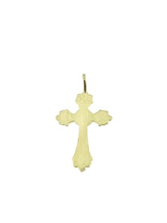 German Modern Cross Yellow Gold