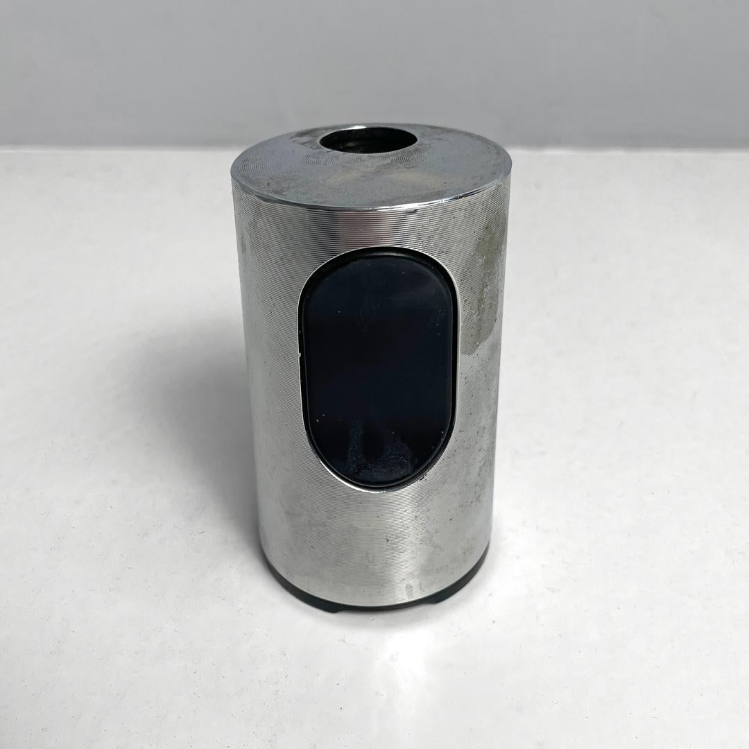 Modern German modern metal and plastic table lighter T2 by Dieter Rams for Braun, 1970s