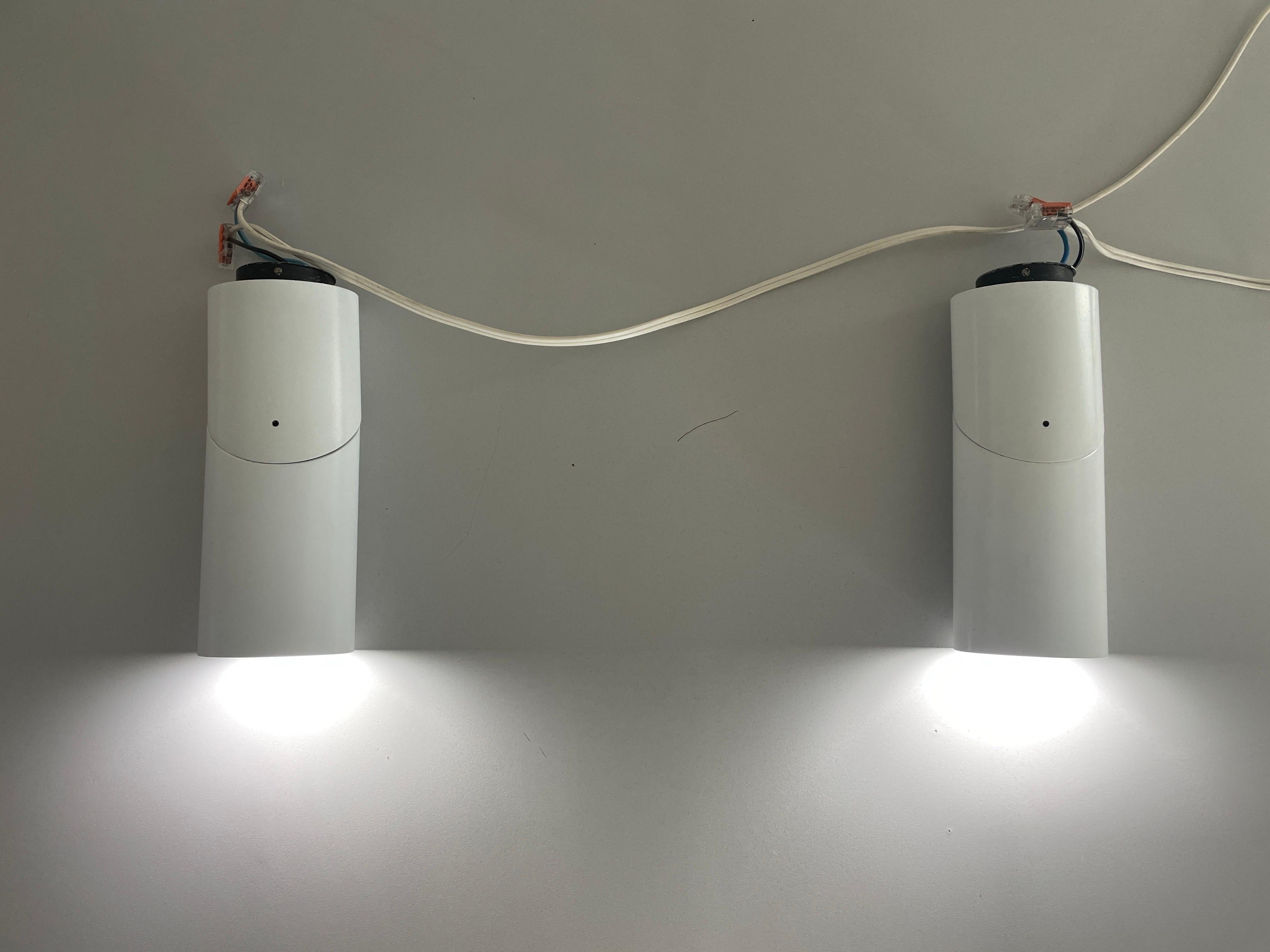 German Modern Rotatable Head Pair of Sconces by Beisl, 1960s, Germany For Sale 5
