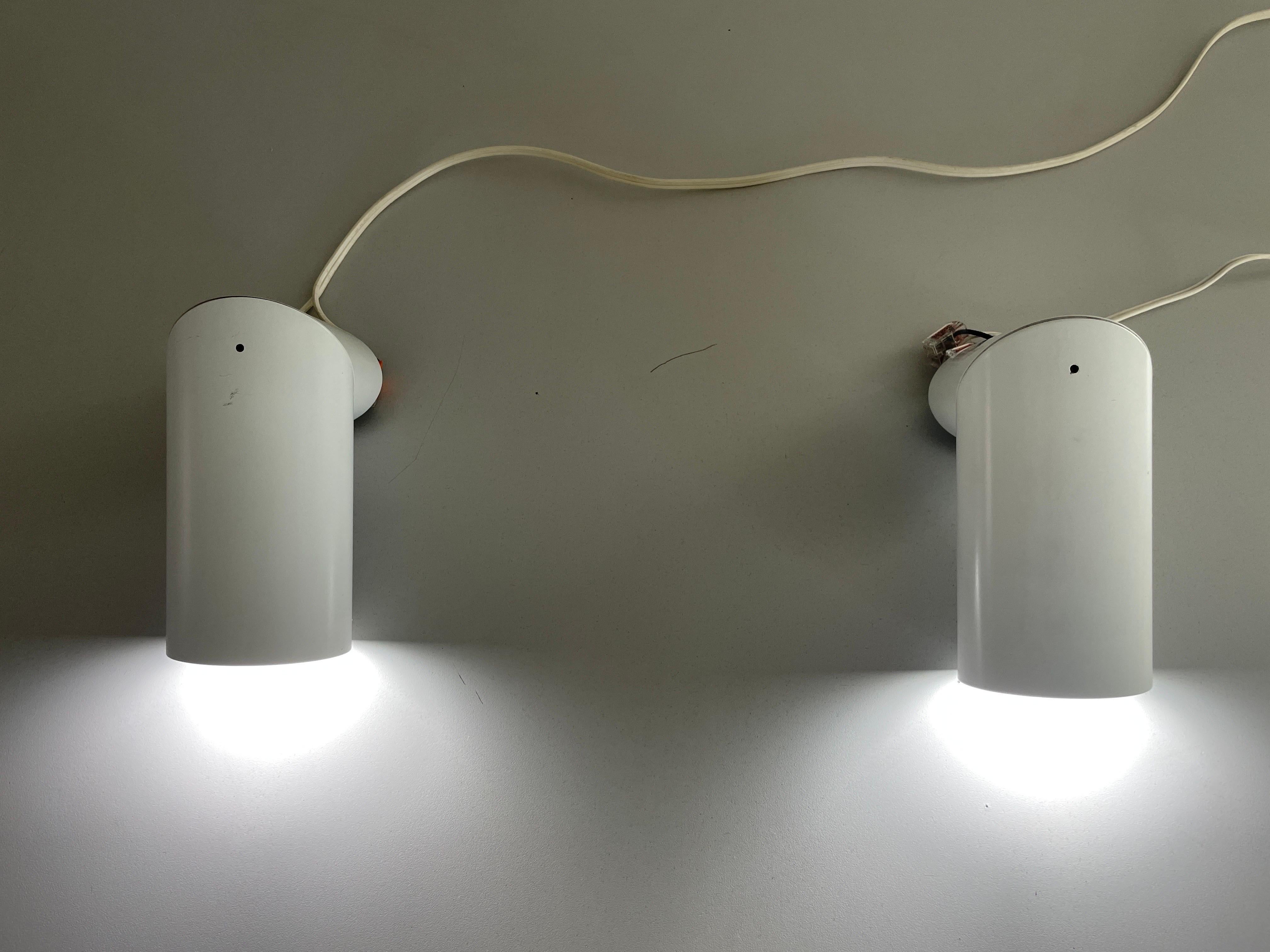 German Modern Rotatable Head Pair of Sconces by Beisl, 1960s, Germany For Sale 9