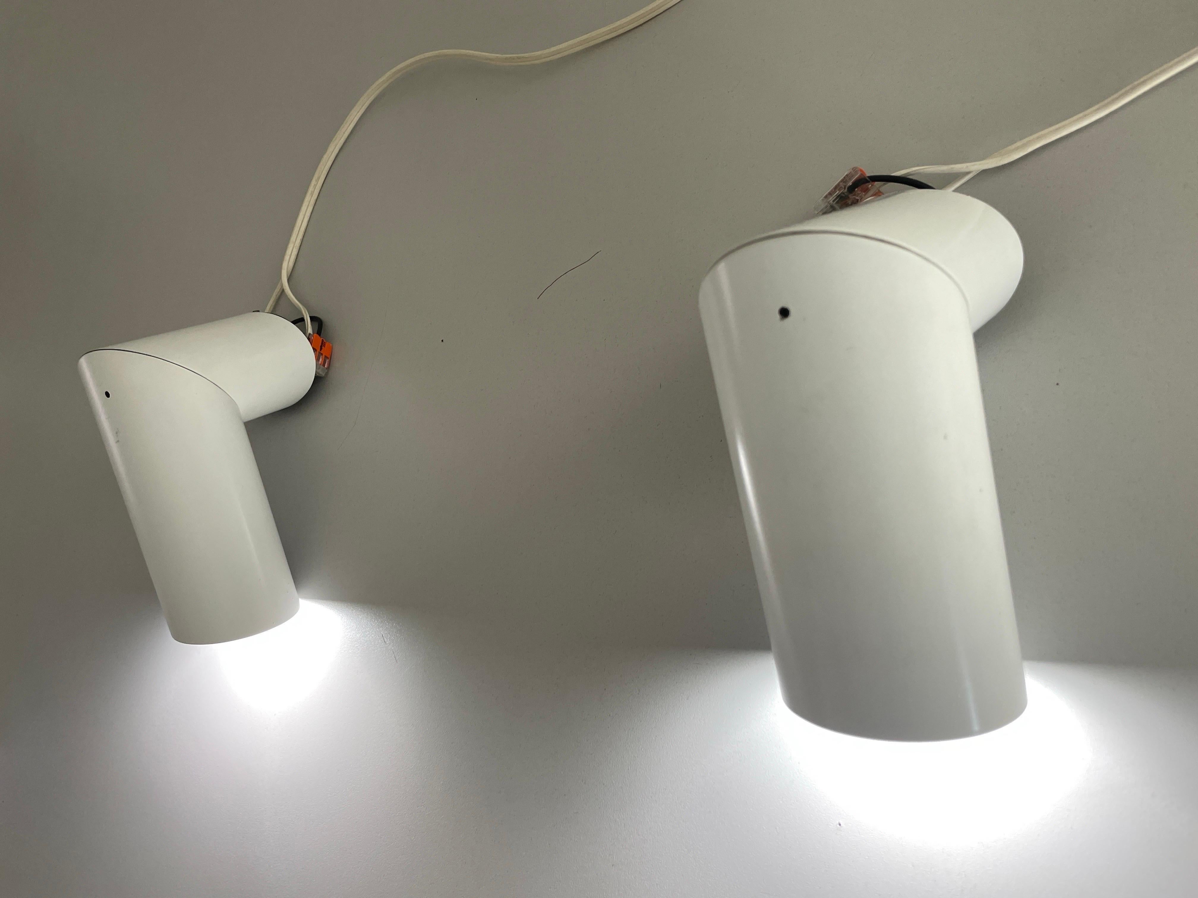 German Modern Rotatable Head Pair of Sconces by Beisl, 1960s, Germany For Sale 10