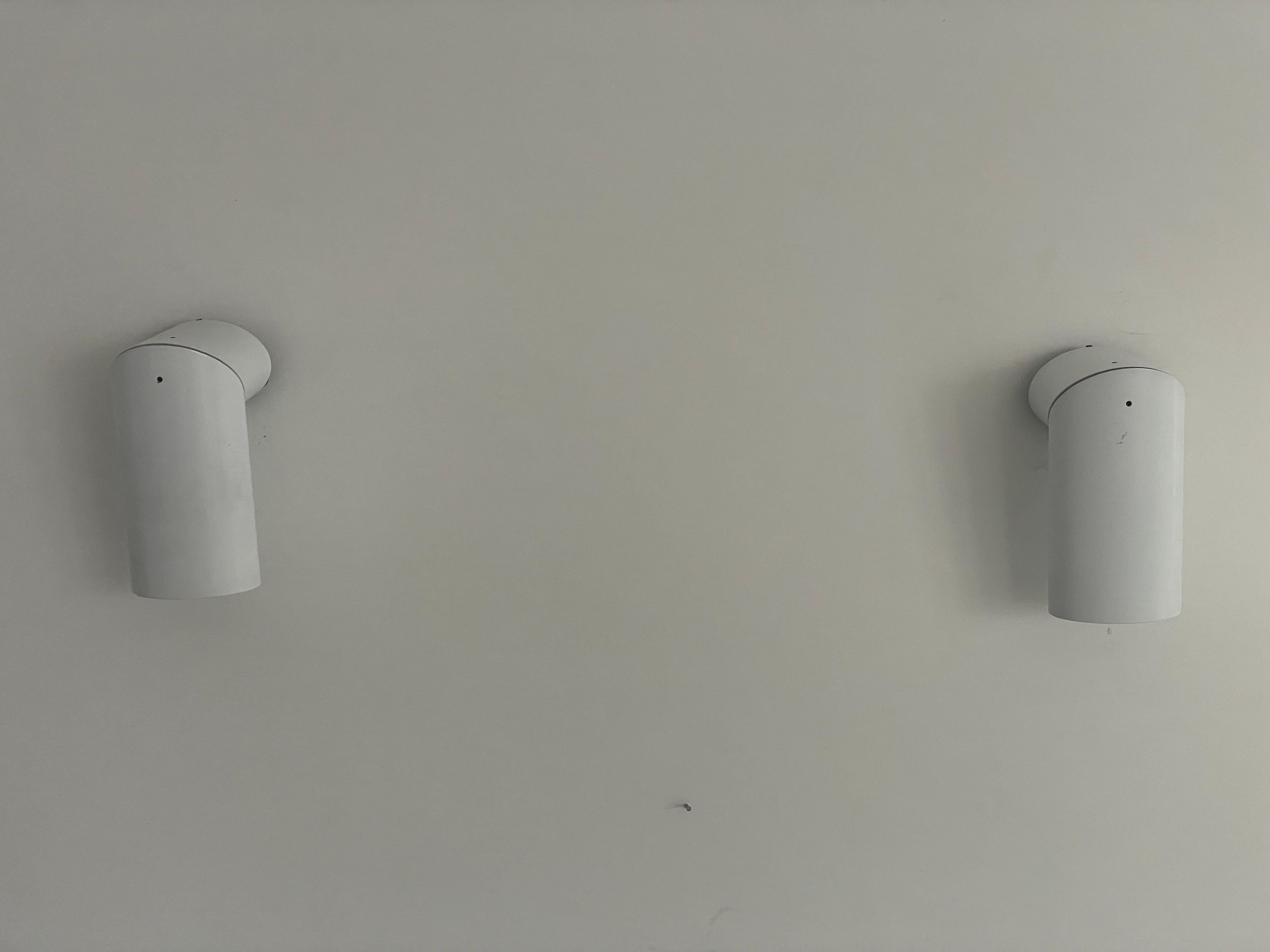 German Modern Rotatable Head Pair of Sconces by Beisl, 1960s, Germany

It is very ideal and suitable for all living areas.

Note: 3 pairs available in stock.

Lamp is in good condition. No damage, no crack.
Wear consistent with age and use.

This