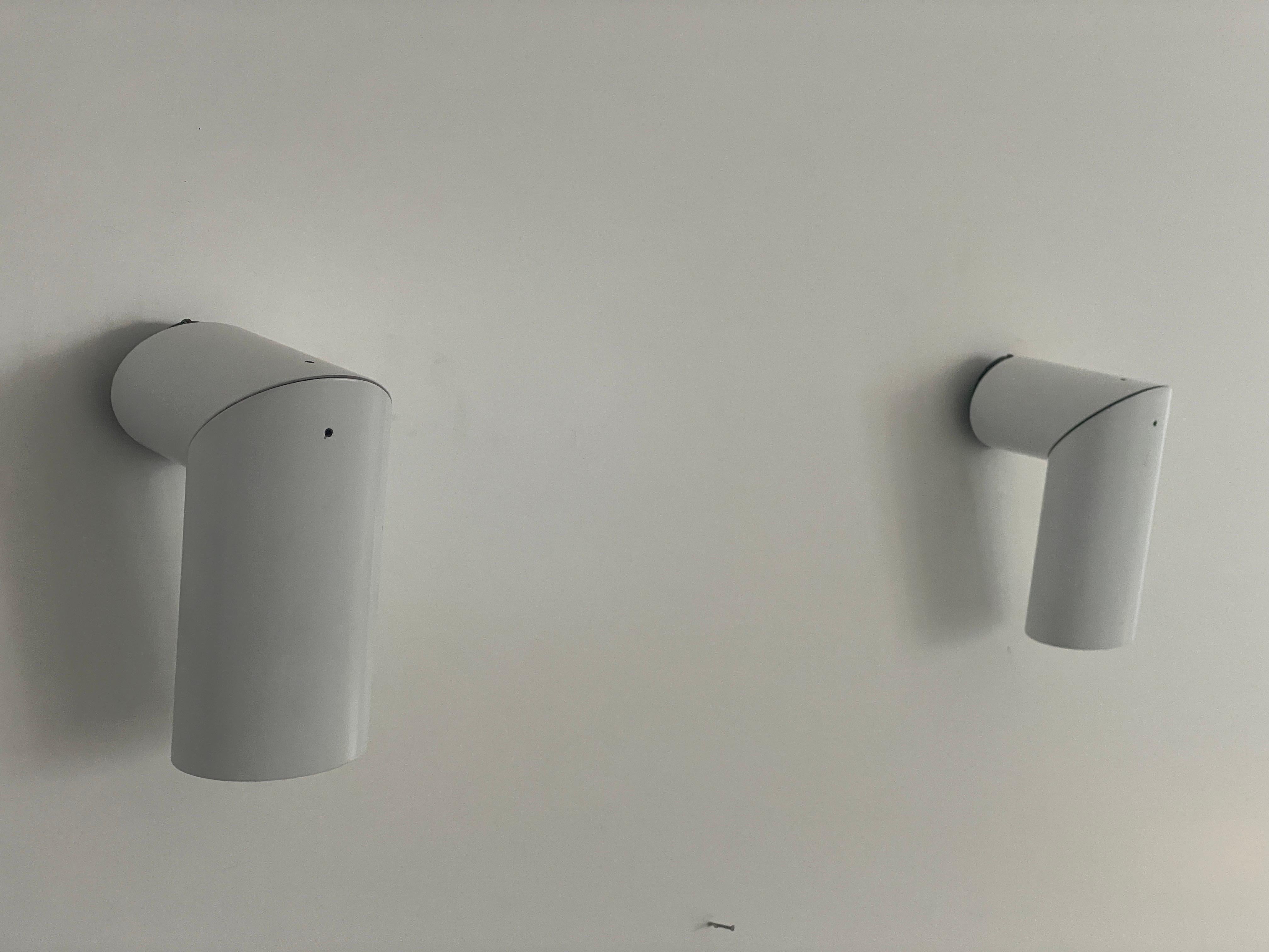 Mid-Century Modern German Modern Rotatable Head Pair of Sconces by Beisl, 1960s, Germany For Sale