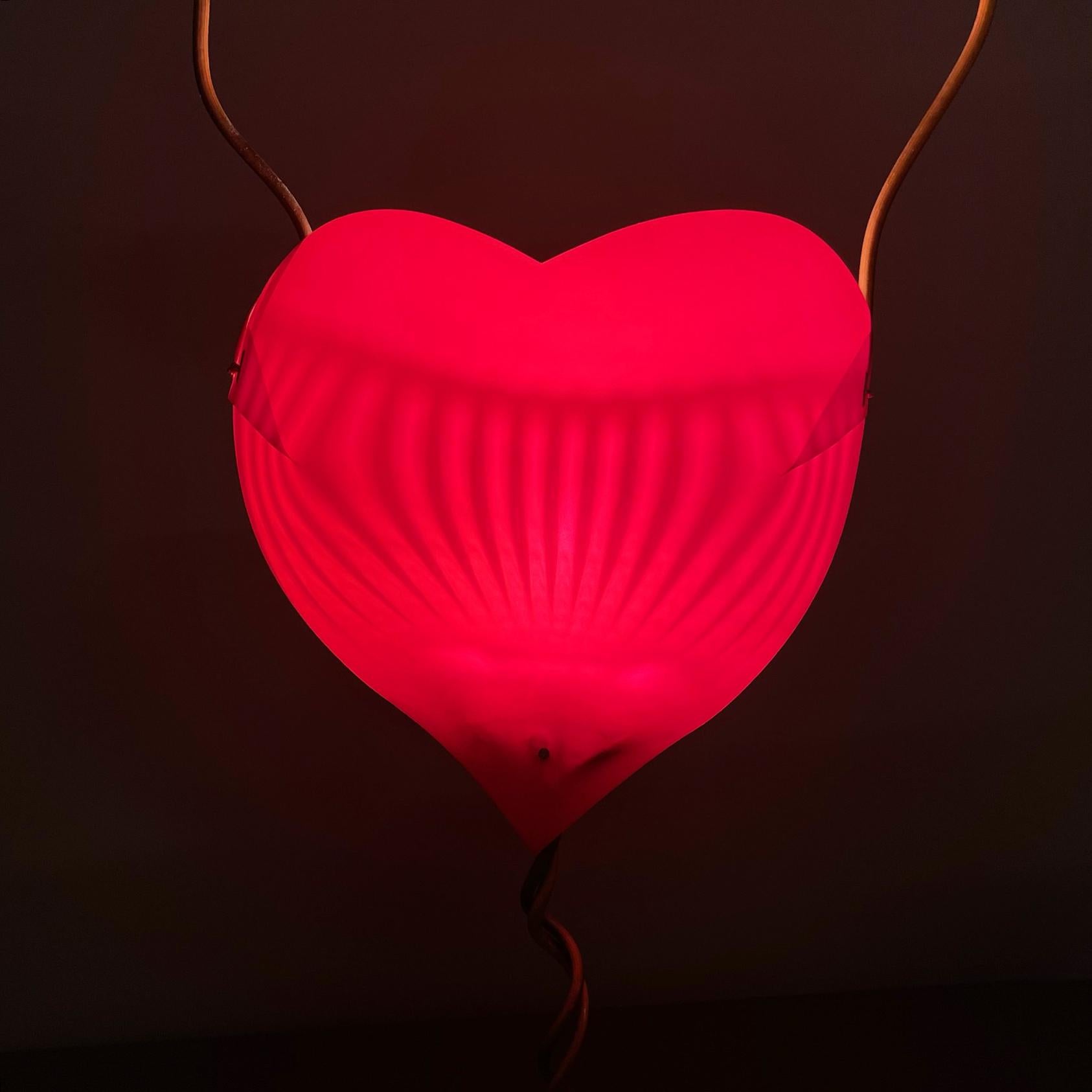 German Modern Table Lamp Mod. One from the Heart by Ingo Maurer, 1980s For Sale 5